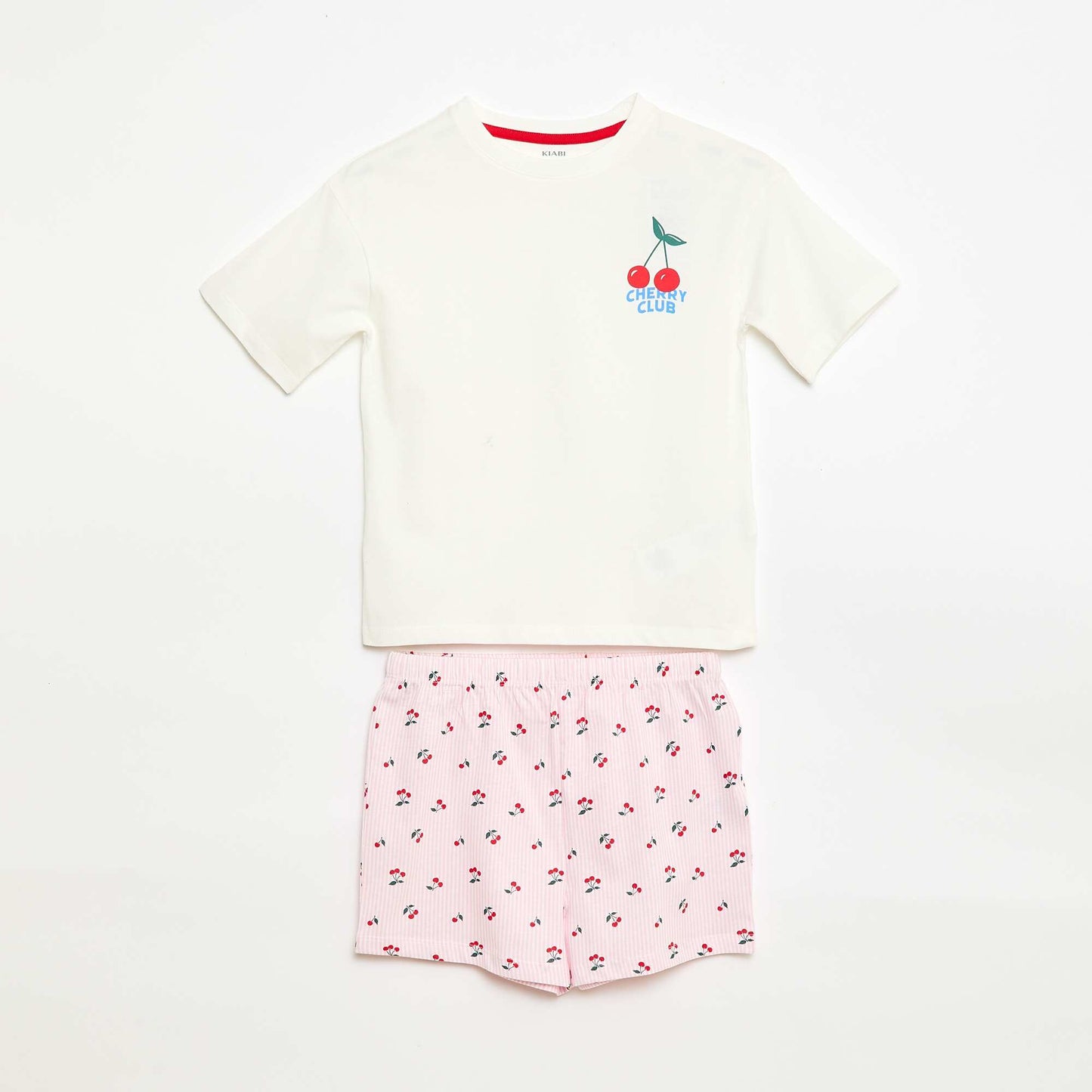 Conjunto de pijama corto - 2 piezas BLANCO