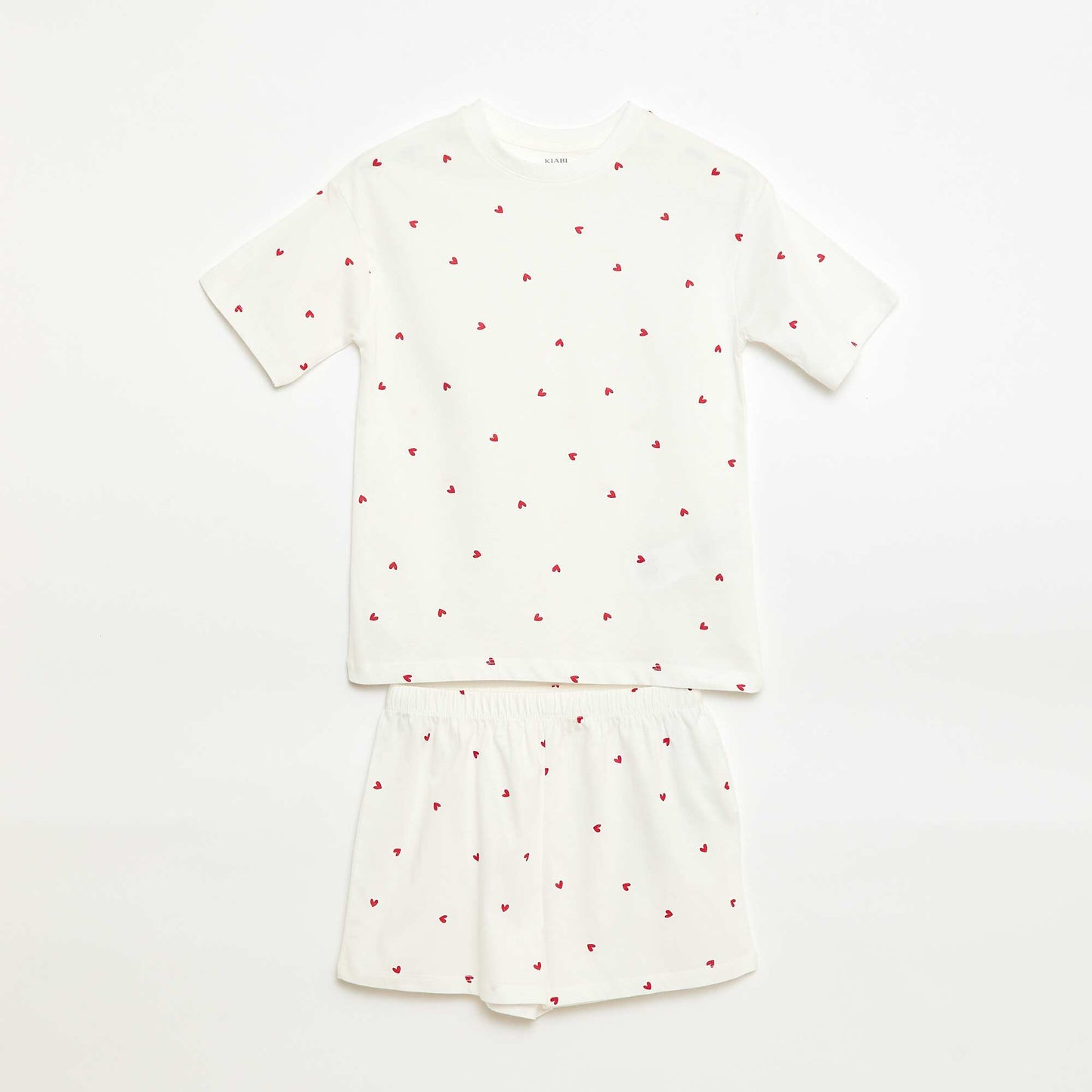Conjunto de pijama corto - 2 piezas BLANCO