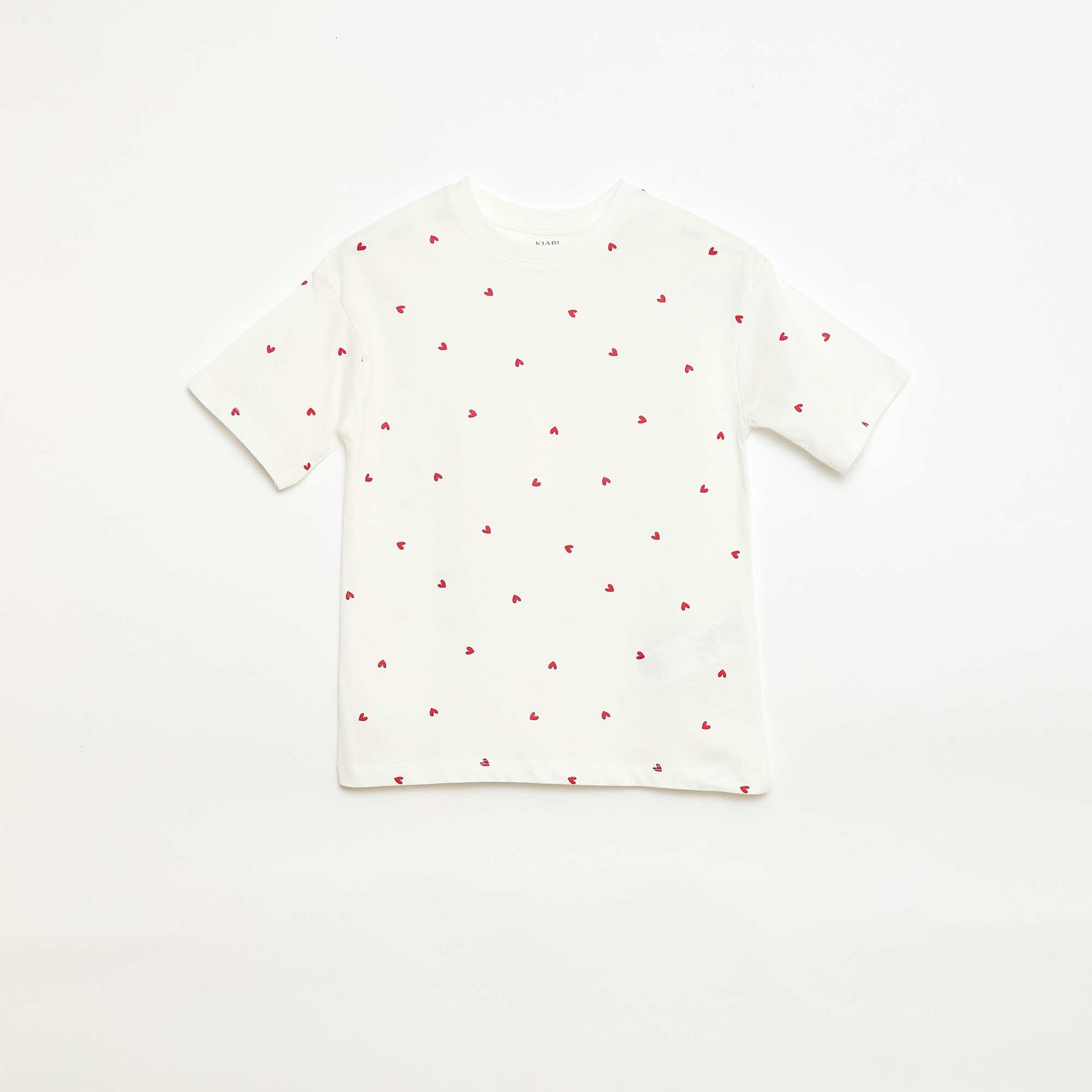 Conjunto de pijama corto - 2 piezas BLANCO