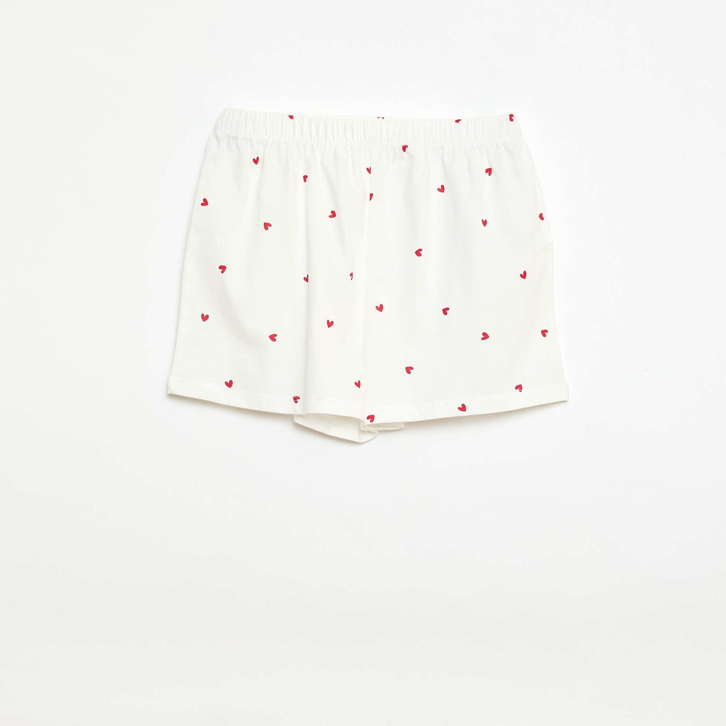 Conjunto de pijama corto - 2 piezas BLANCO