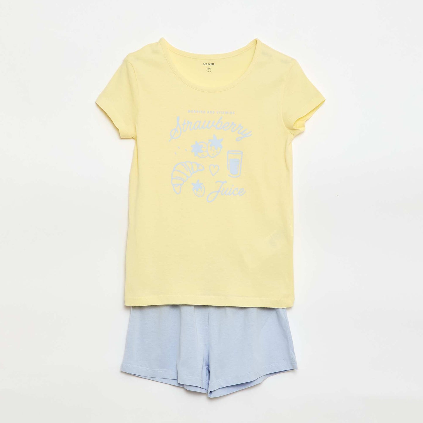 Pack pijama corto - 2 piezas AMARILLO