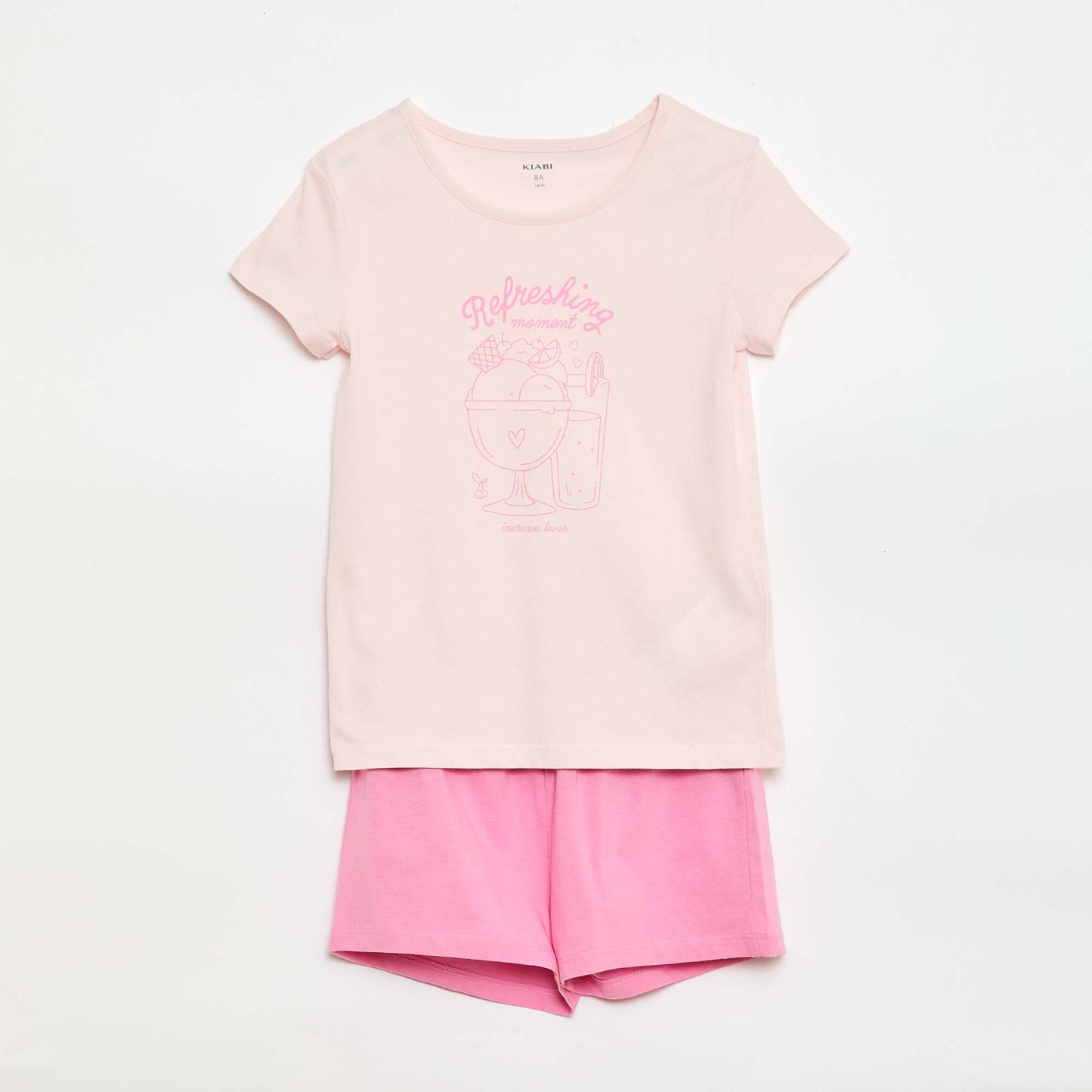 Pack pijama corto - 2 piezas ROSA