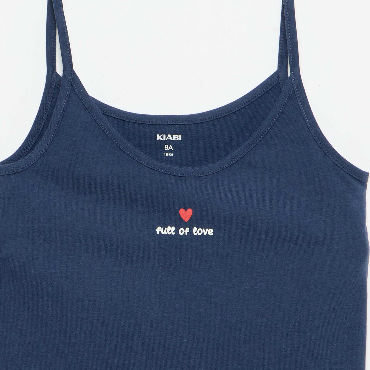 Conjunto pijama corto camiseta de tirantes + Pantalón corto - 2 piezas AZUL