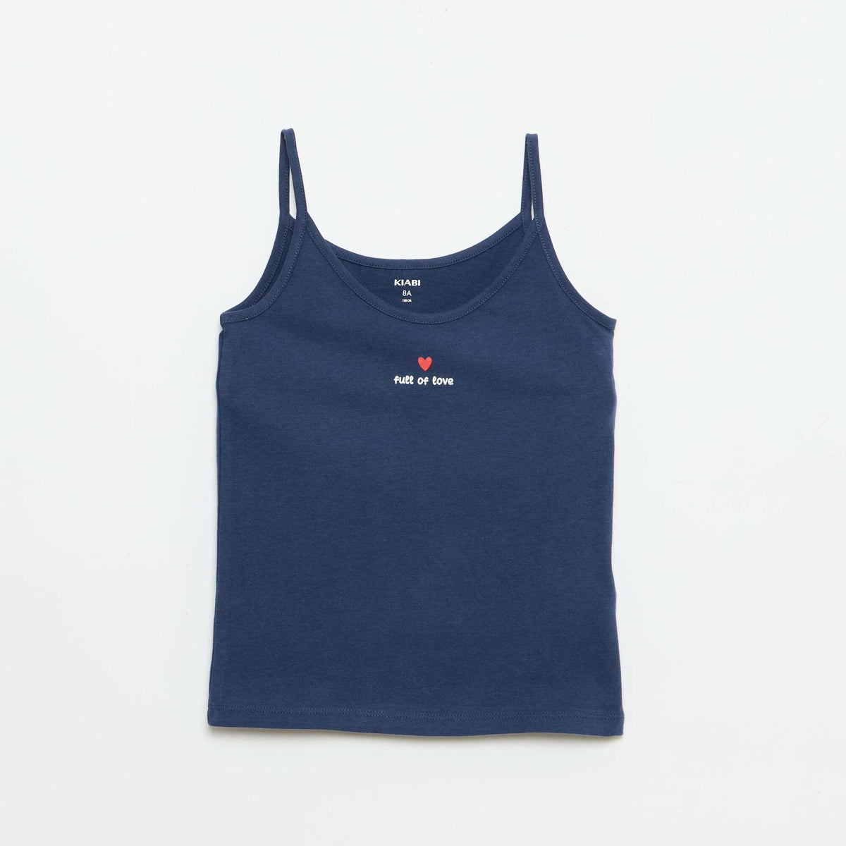 Conjunto pijama corto camiseta de tirantes + Pantalón corto - 2 piezas AZUL