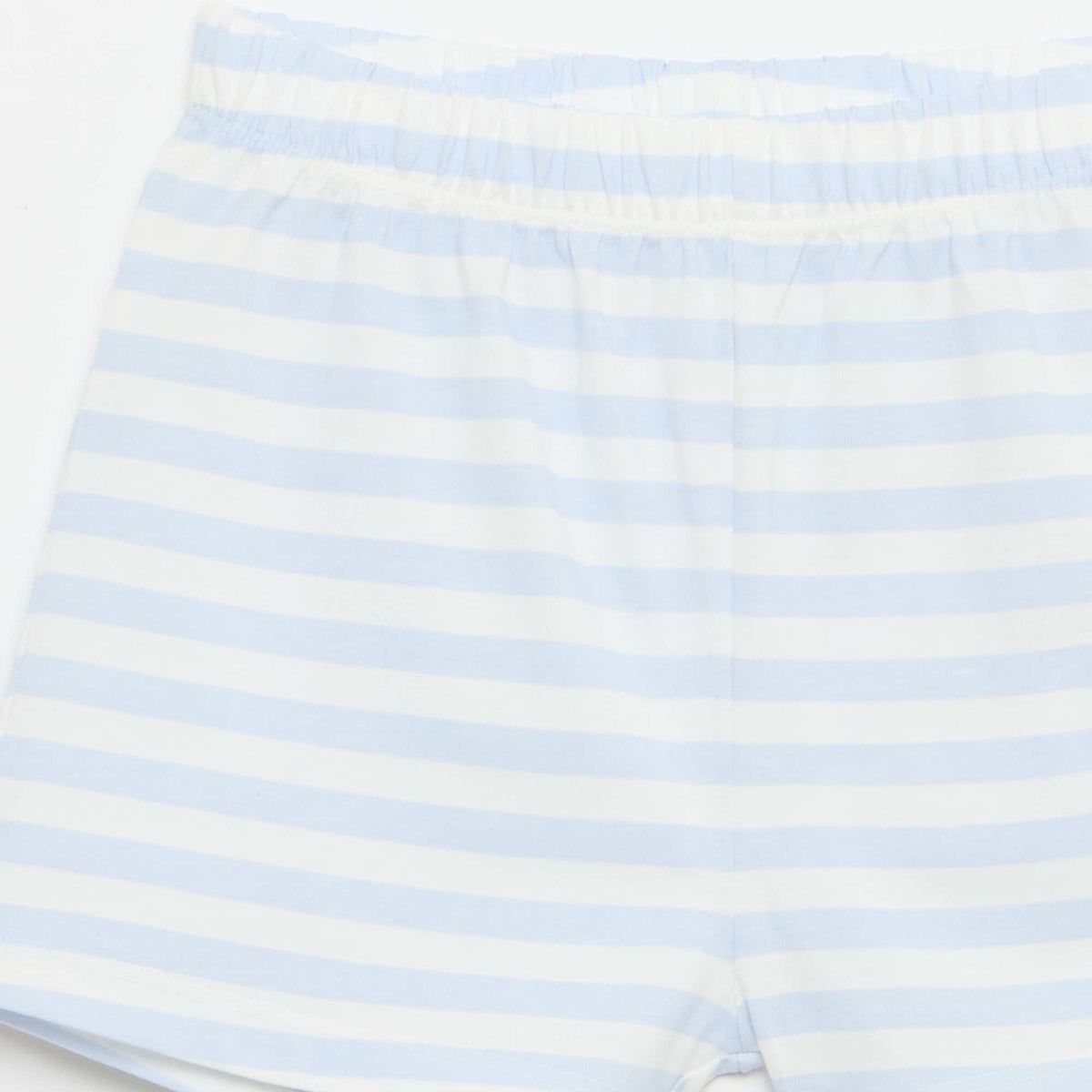 Conjunto pijama corto camiseta de tirantes + Pantalón corto - 2 piezas AZUL