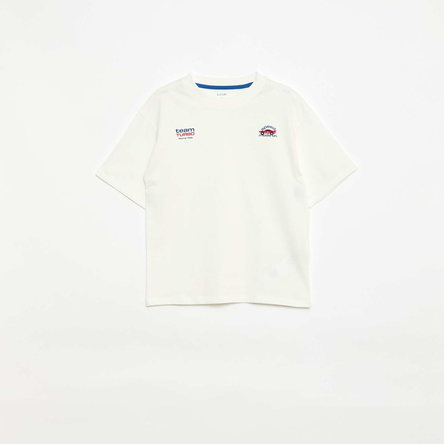 Conjunto de pijama corto camiseta + pantalón corto - 2 piezas BLANCO