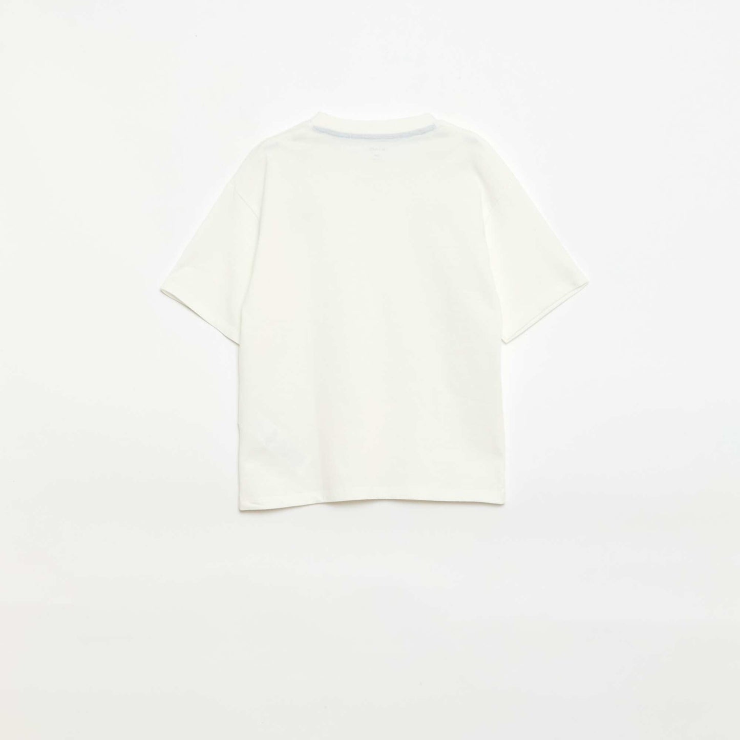 Conjunto de pijama corto camiseta + pantalón corto - 2 piezas BLANCO