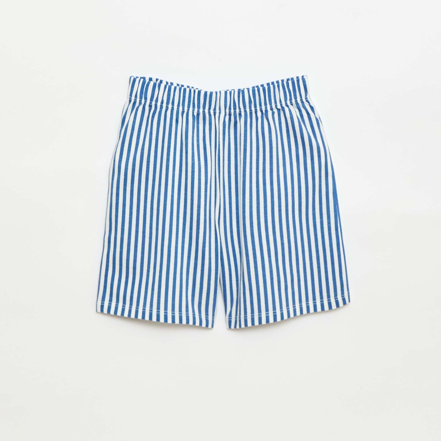 Conjunto de pijama corto camiseta + pantalón corto - 2 piezas BLANCO