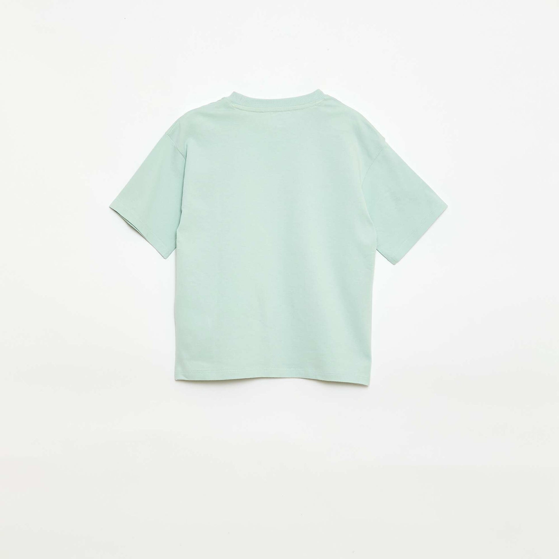 Conjunto de pijama corto camiseta + pantalón corto - 2 piezas VERDE