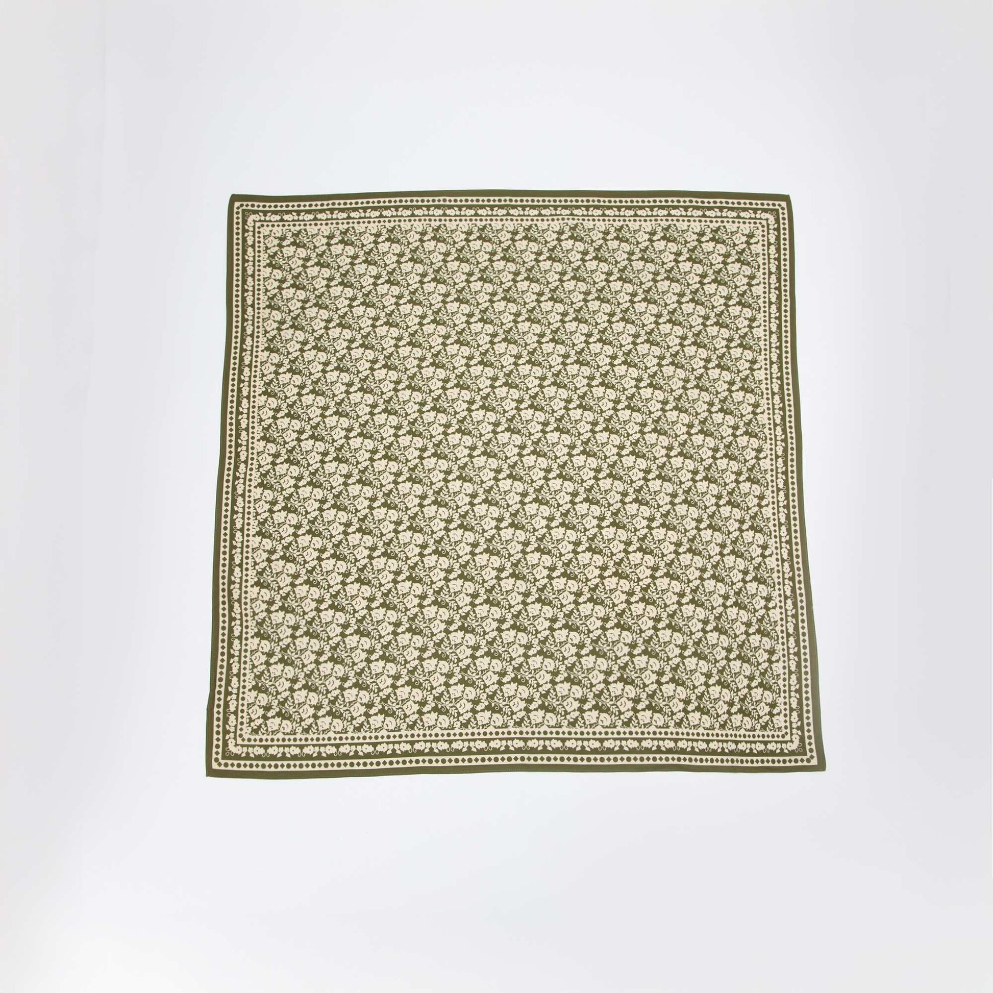 Foulard grande cuadrado - 100 x 100 cm VERDE