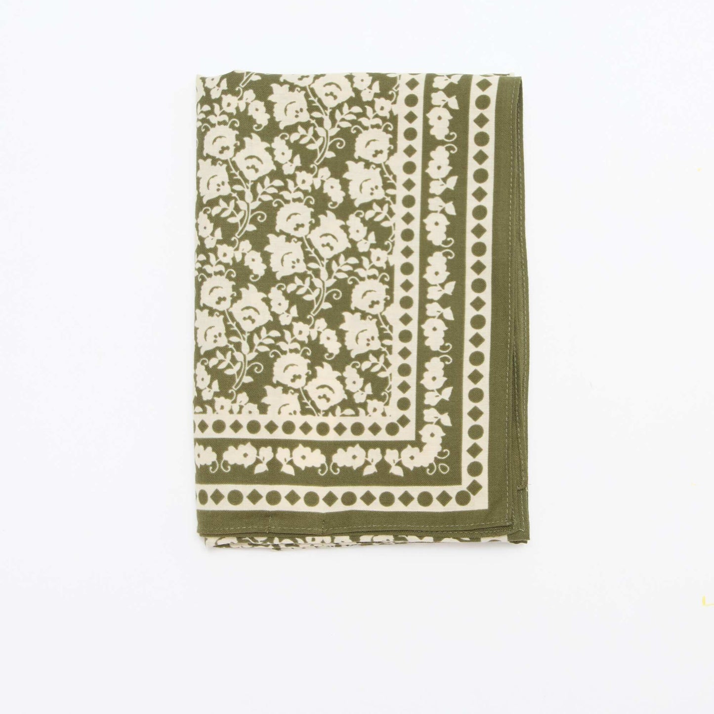 Foulard grande cuadrado - 100 x 100 cm VERDE