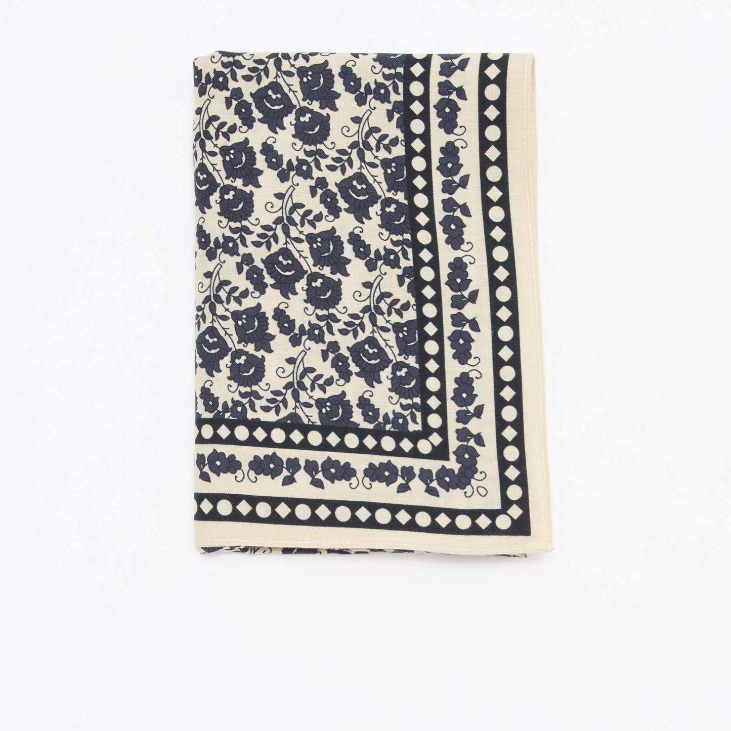 Foulard grande cuadrado - 100 x 100 cm AZUL