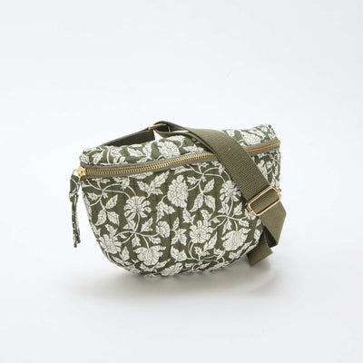 Riñonera con estampado fantasía KAKI