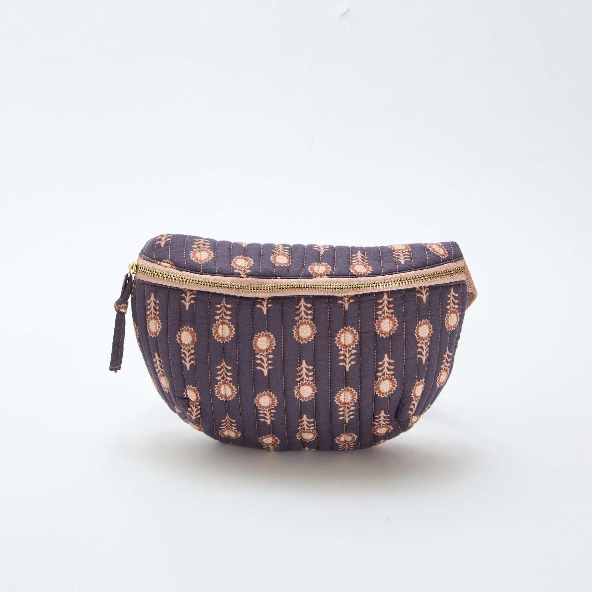 Riñonera con estampado fantasía PURPURA
