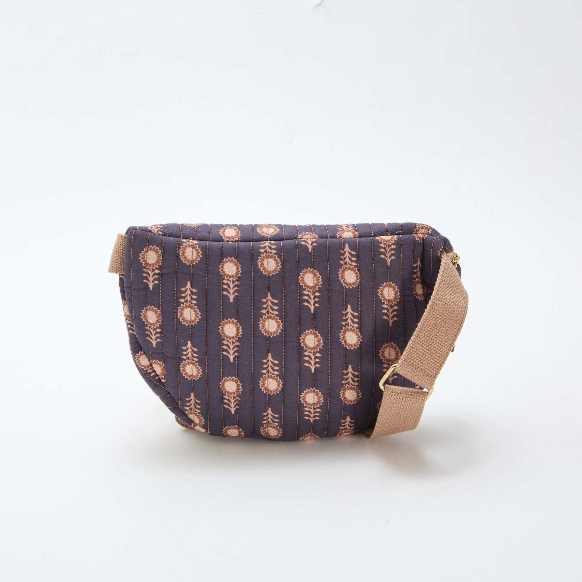 Riñonera con estampado fantasía PURPURA