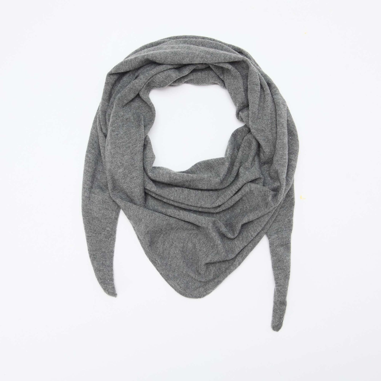 Pañuelo bufanda triangular para anudar GRIS