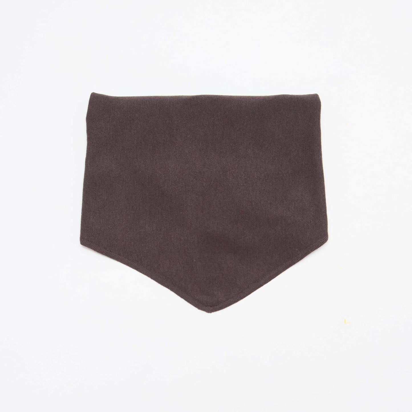 Pañuelo bufanda triangular para anudar MARRON