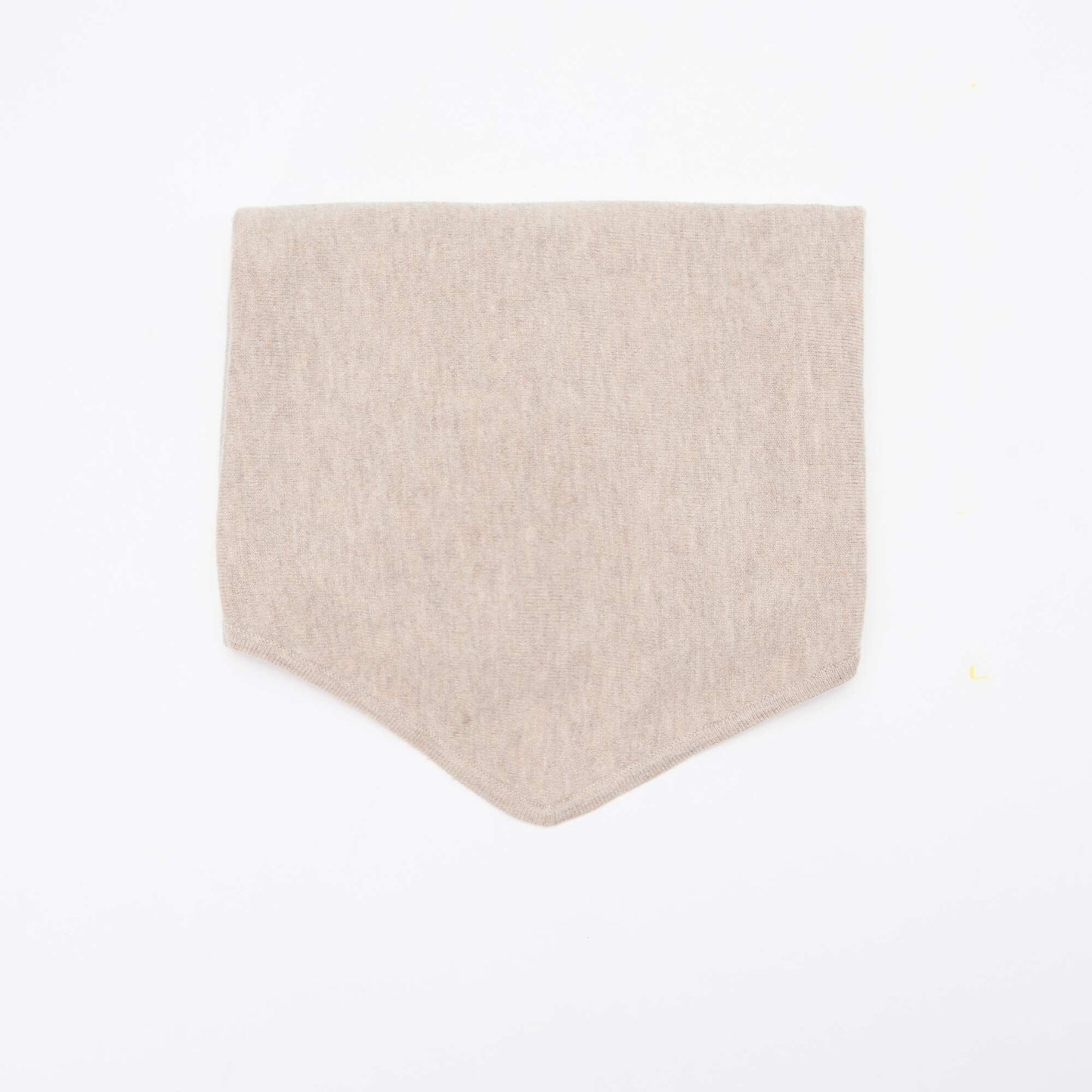 Pañuelo bufanda triangular para anudar BEIGE