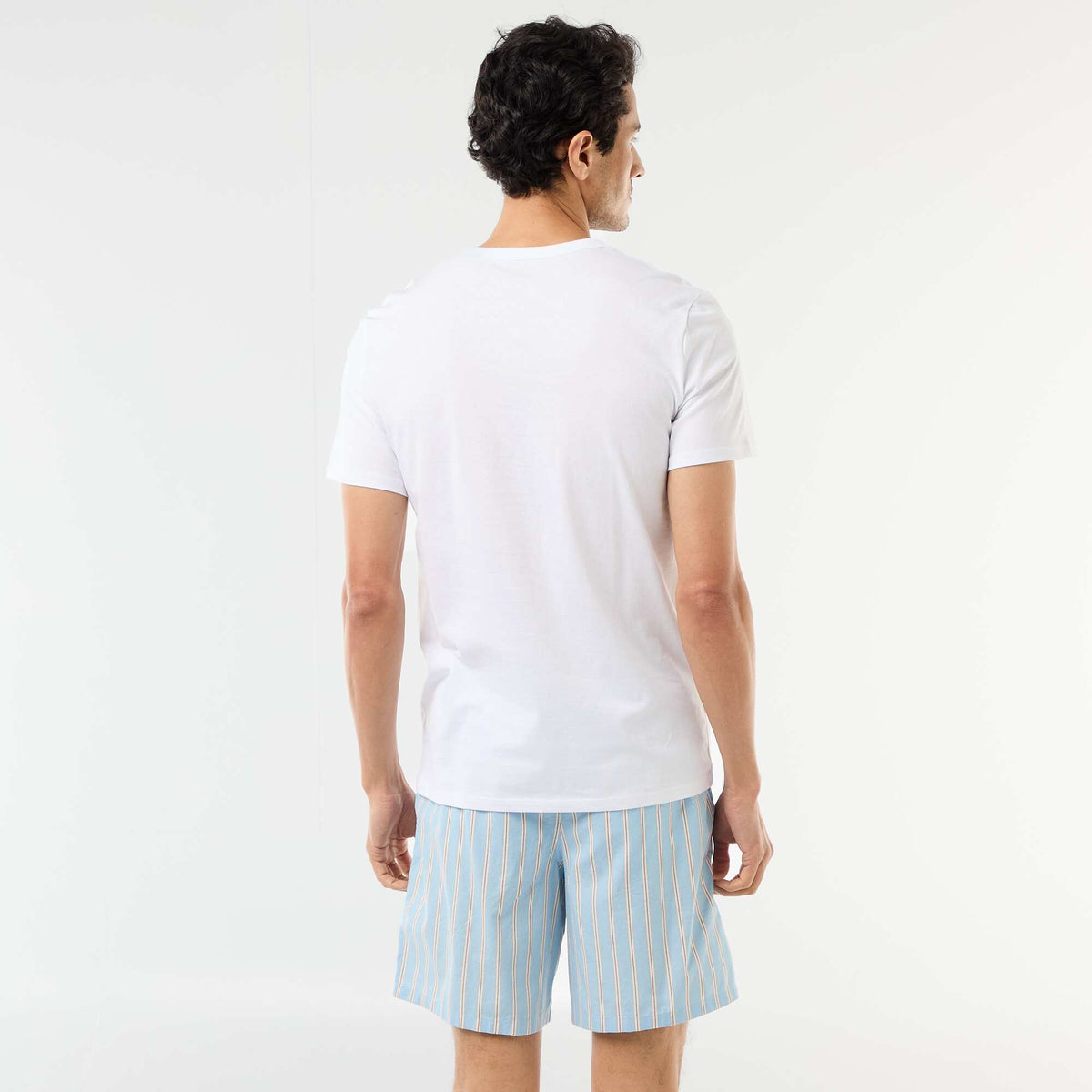 Pack de pijama corto camiseta + pantalón corto - 2 piezas AZUL