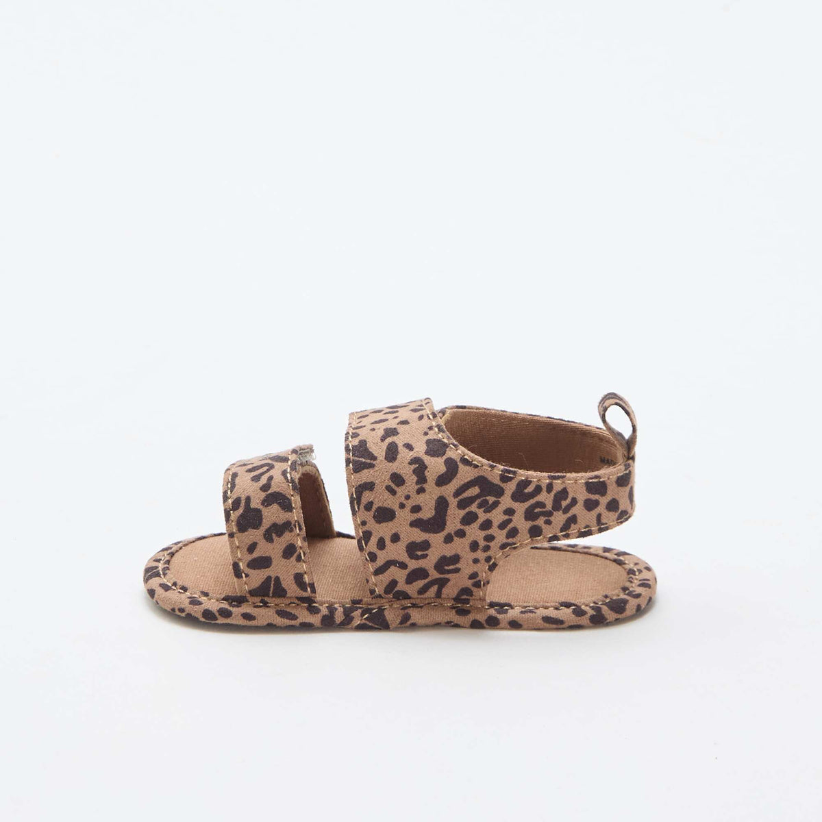 Sandalias suaves con 2 tiras MARRON
