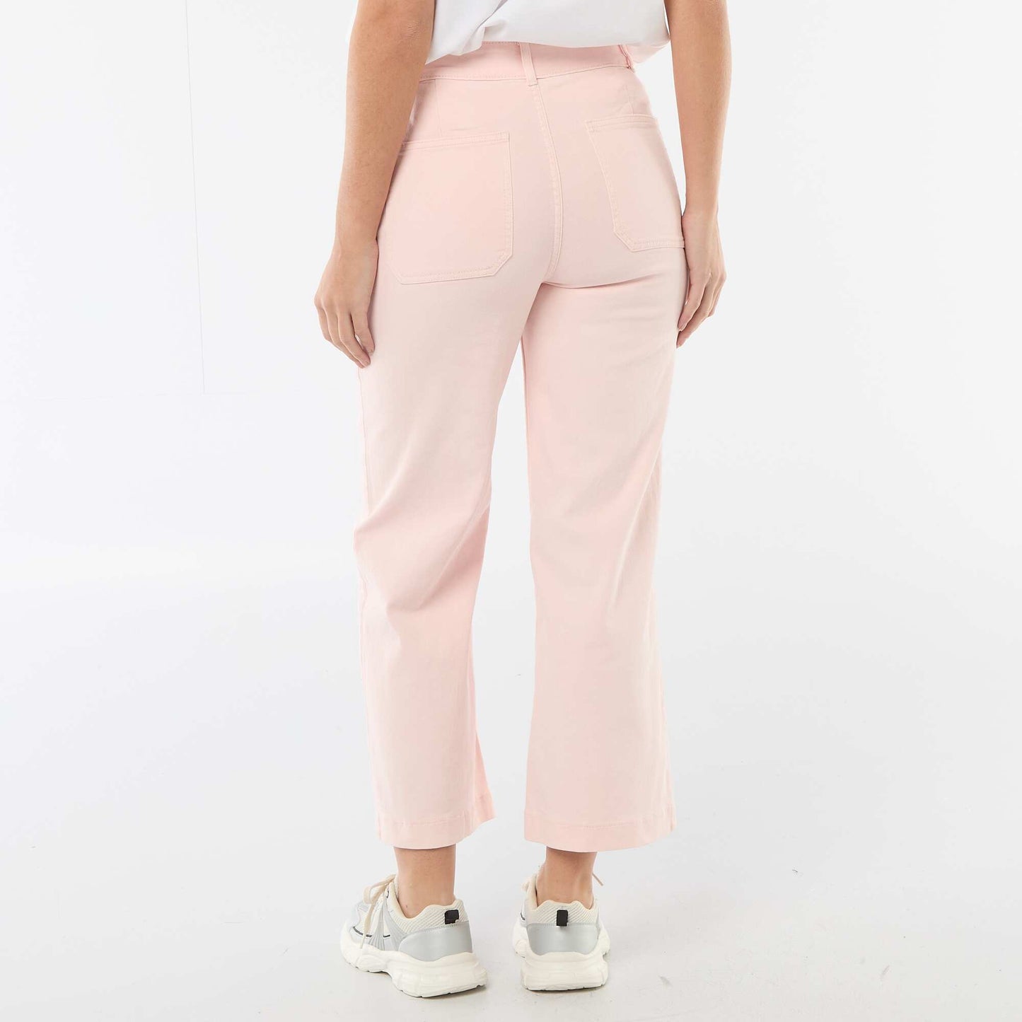Pantalón wide leg colorido ROSA
