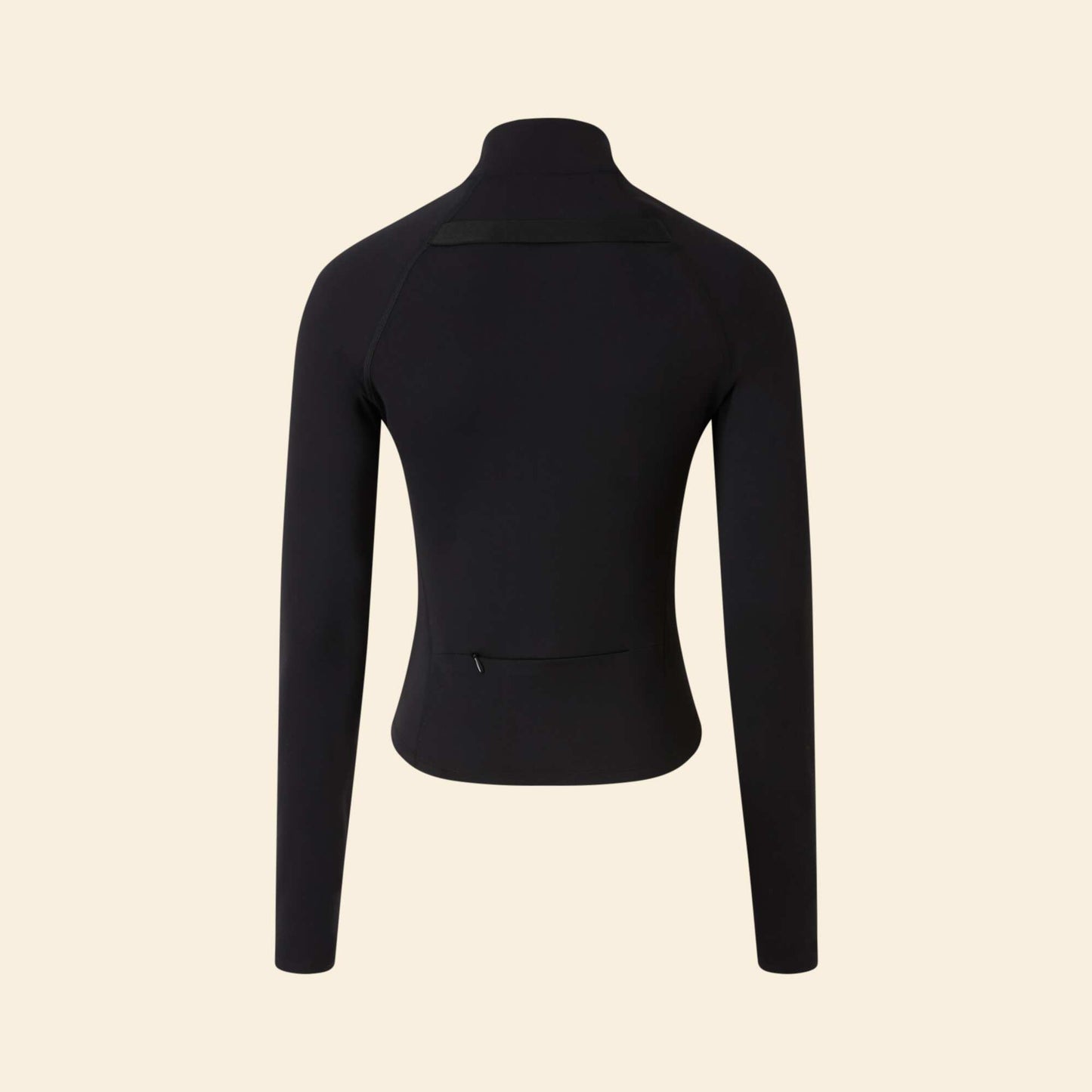 Chaqueta deportiva con cremallera NEGRO