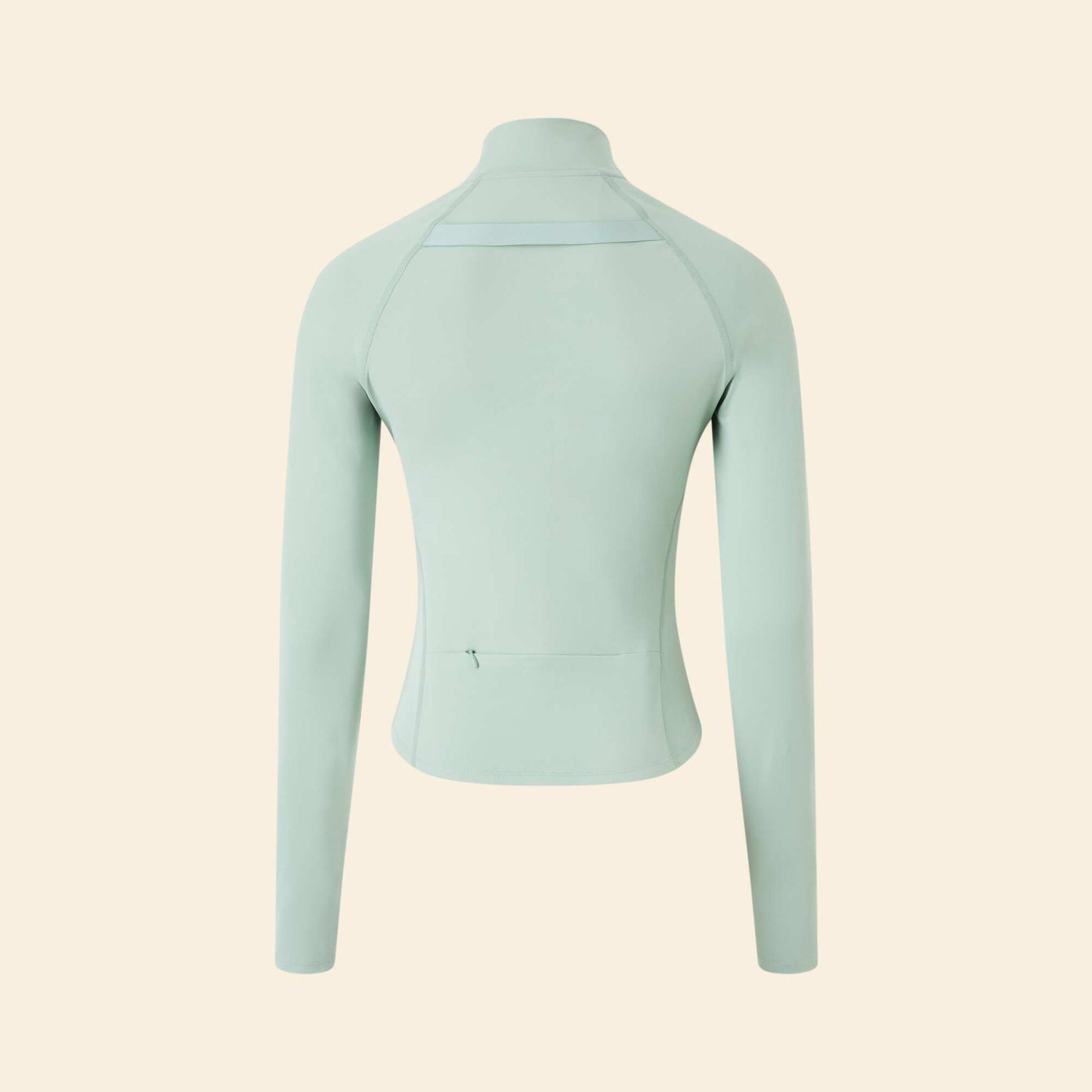 Chaqueta deportiva con cremallera VERDE