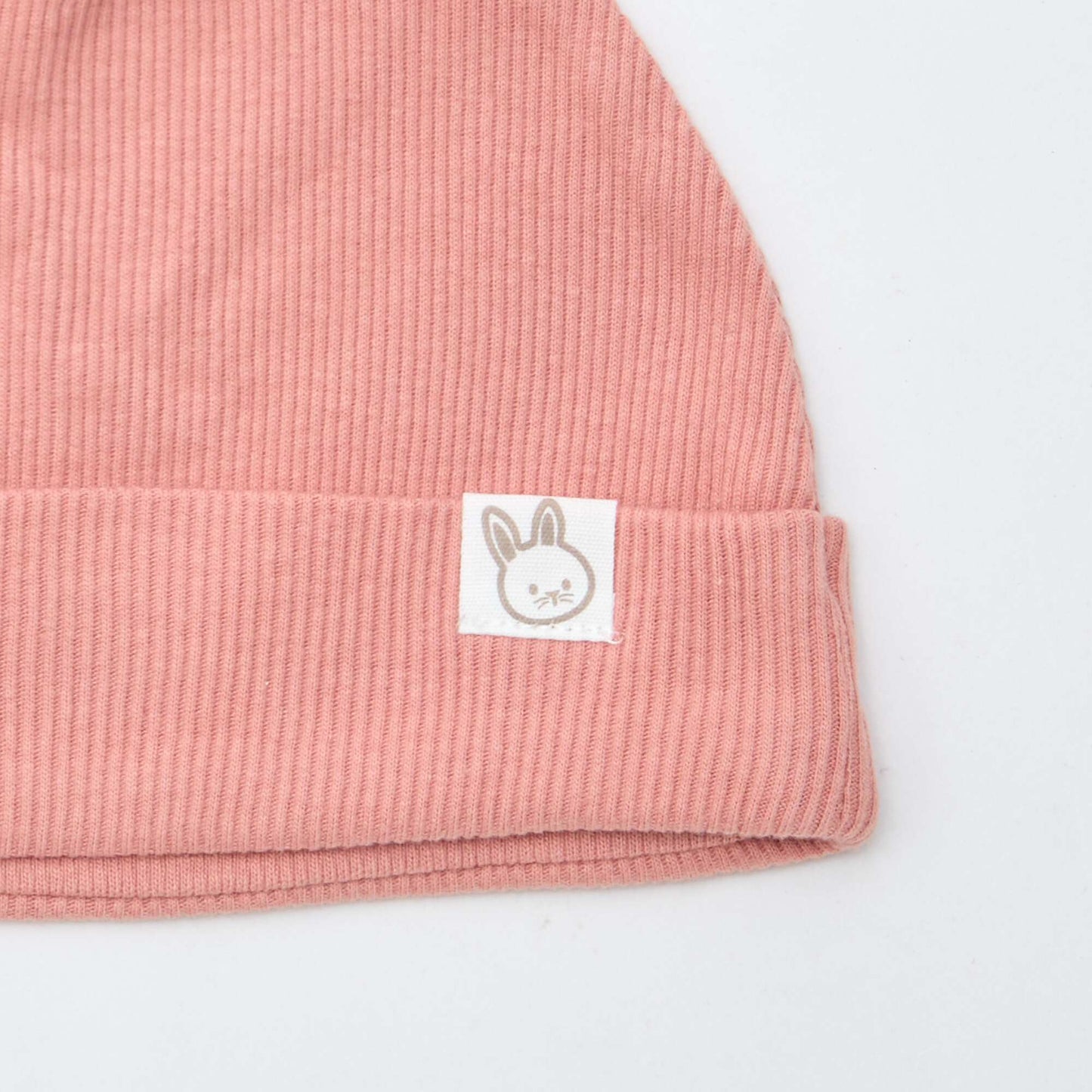 Gorro de canalé con orejas de fantasía ROSA