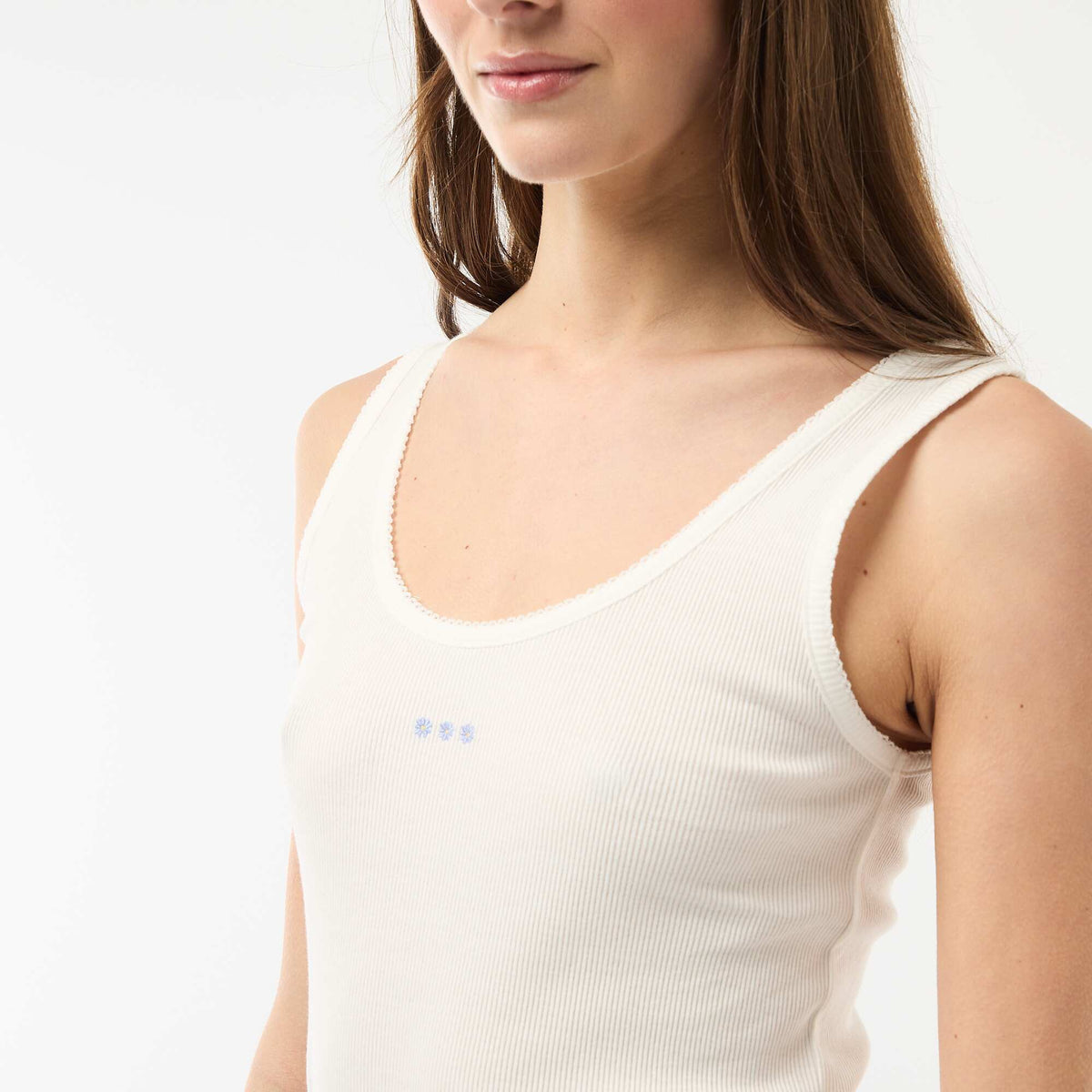 Conjunto de pijama corto vichy - 2 piezas AZUL