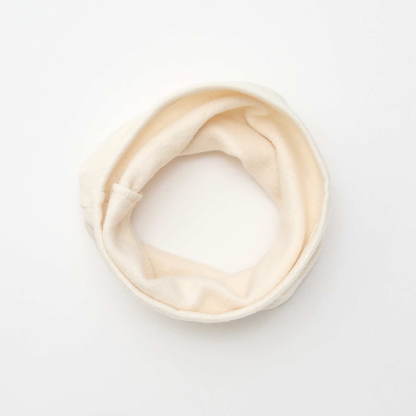 Snood liso doble BEIGE