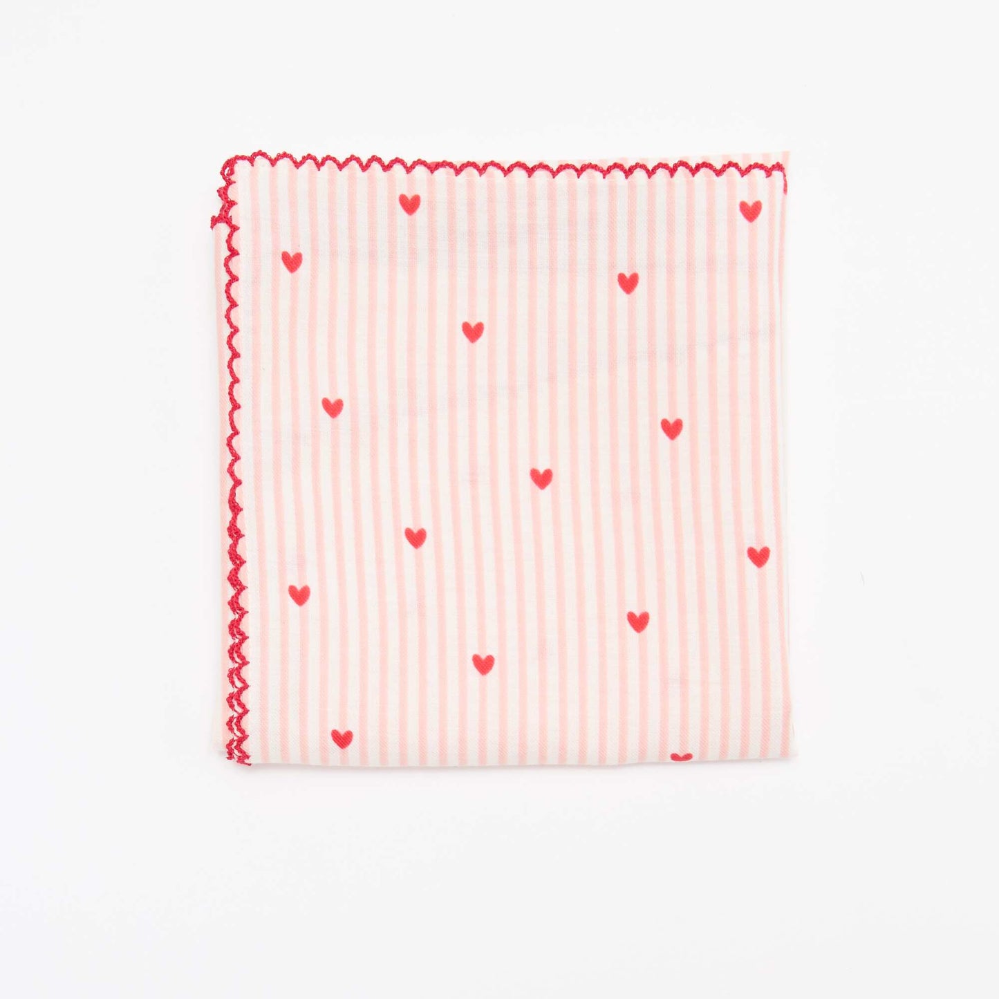 Pañuelo cuadrado estampado ROSA