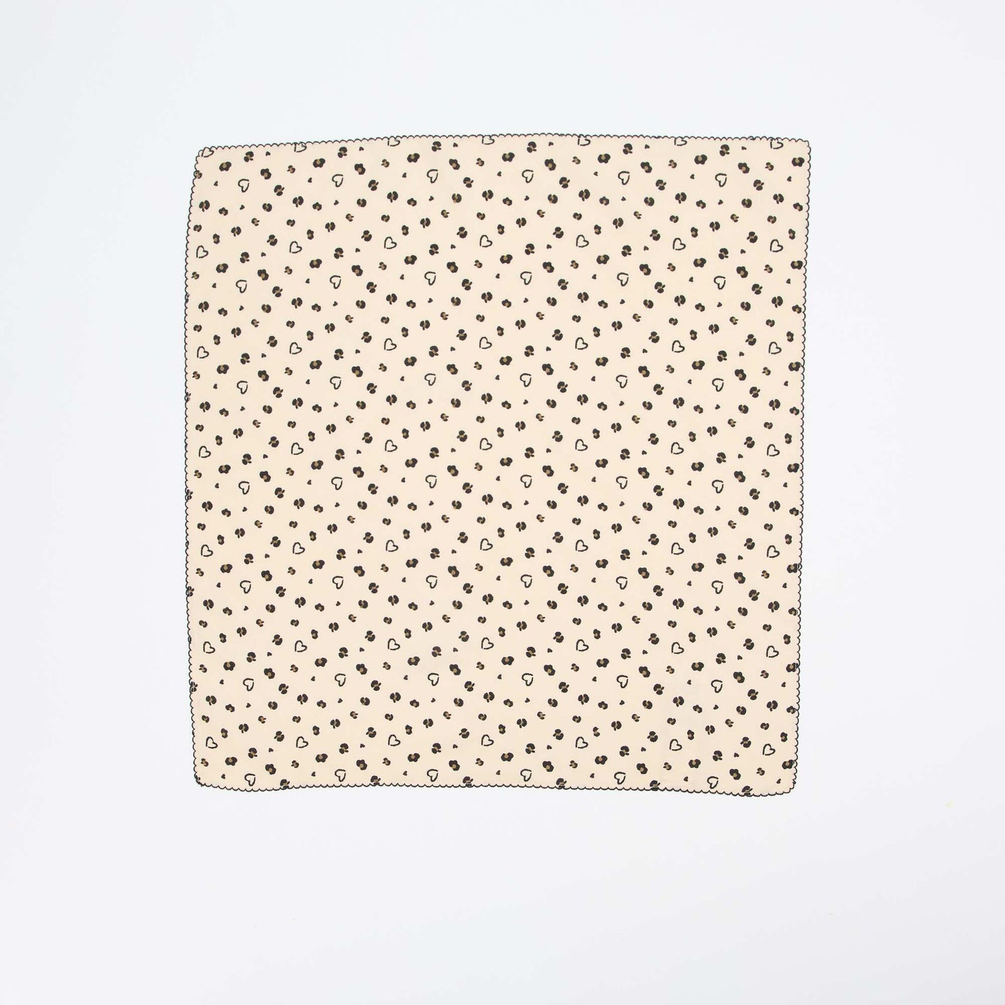 Pañuelo cuadrado estampado MARRON