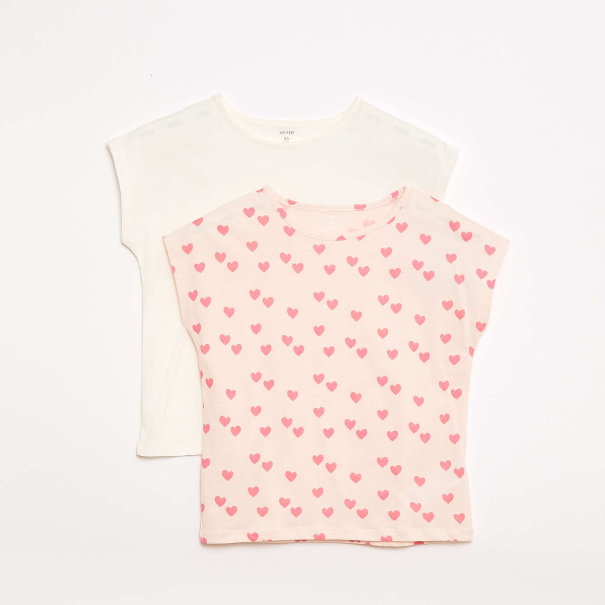 Pack de 2 camisetas de manga corta - 2 unidades ROSA