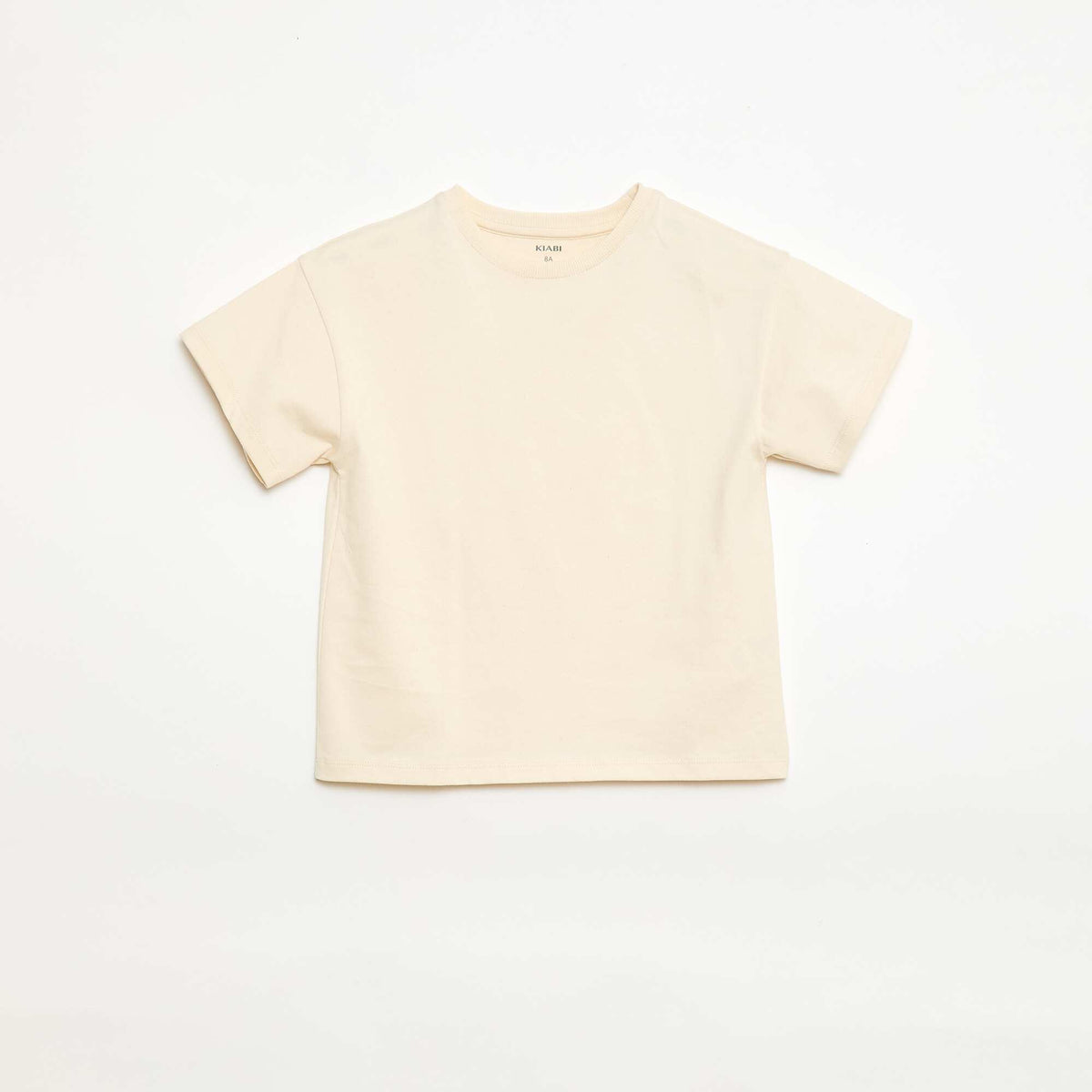 Camiseta de Tough Cotton de manga corta BEIGE