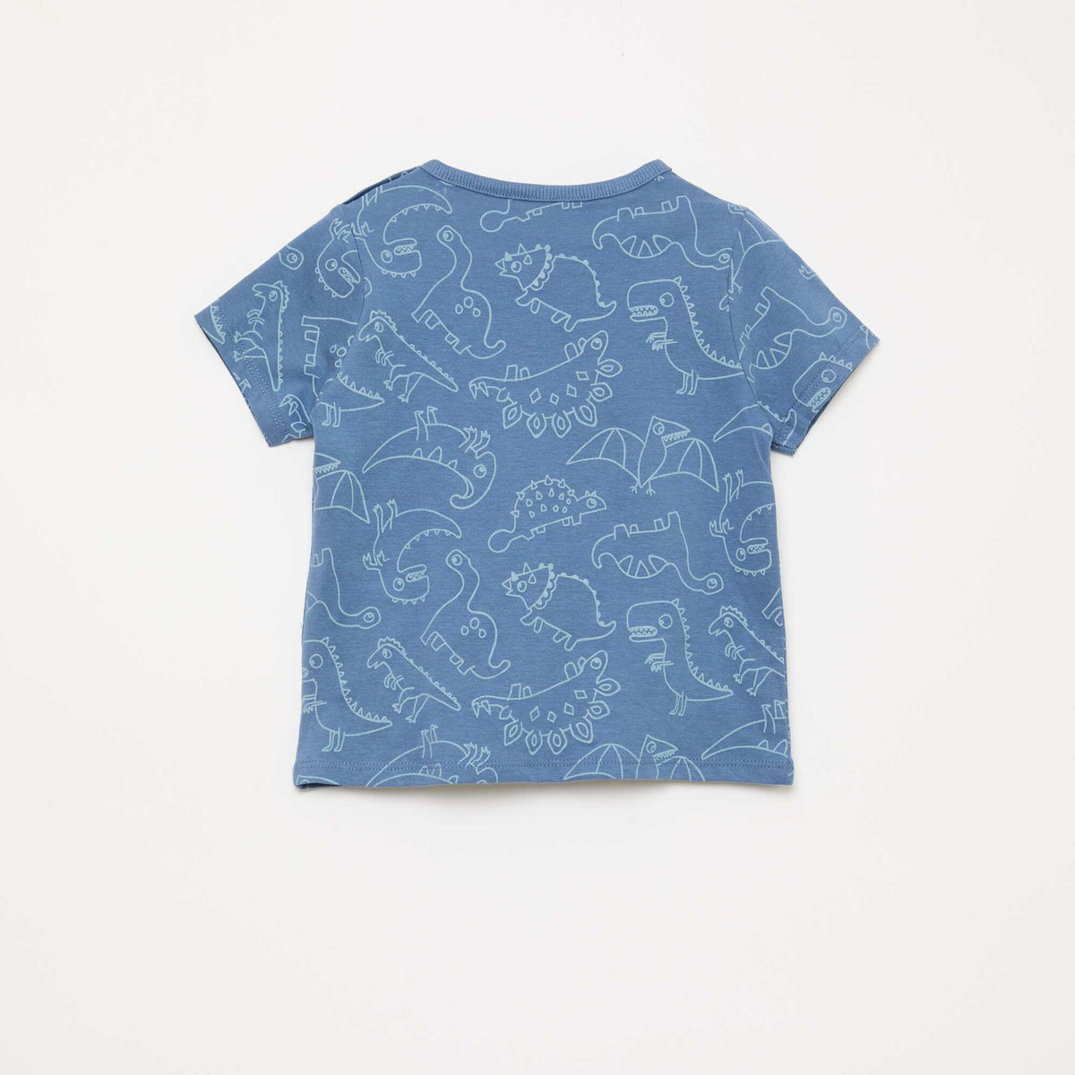 Conjunto de pijama corto camiseta + pantalón corto - 2 piezas AZUL