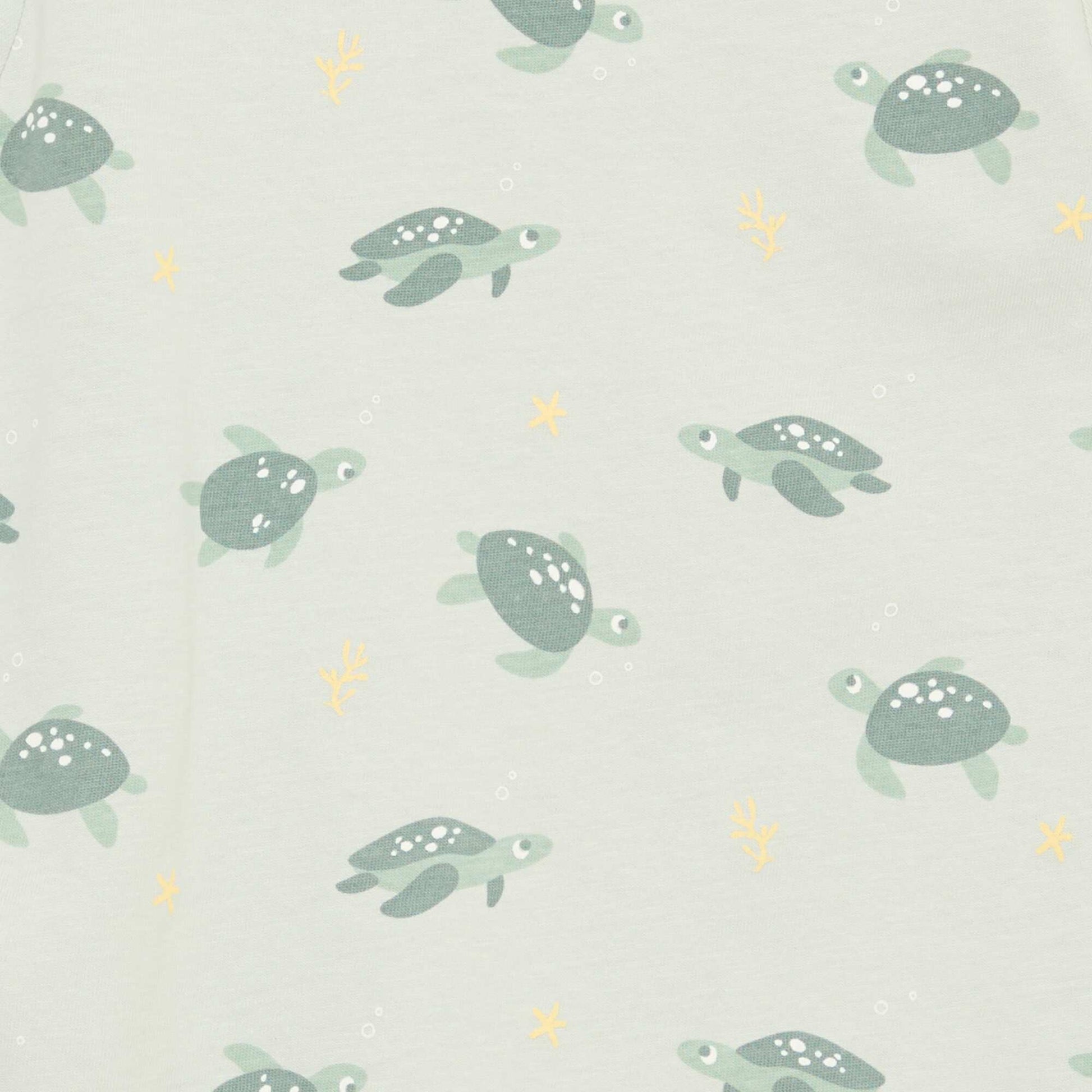 Conjunto de pijama corto camiseta + pantalón corto - 2 piezas VERDE