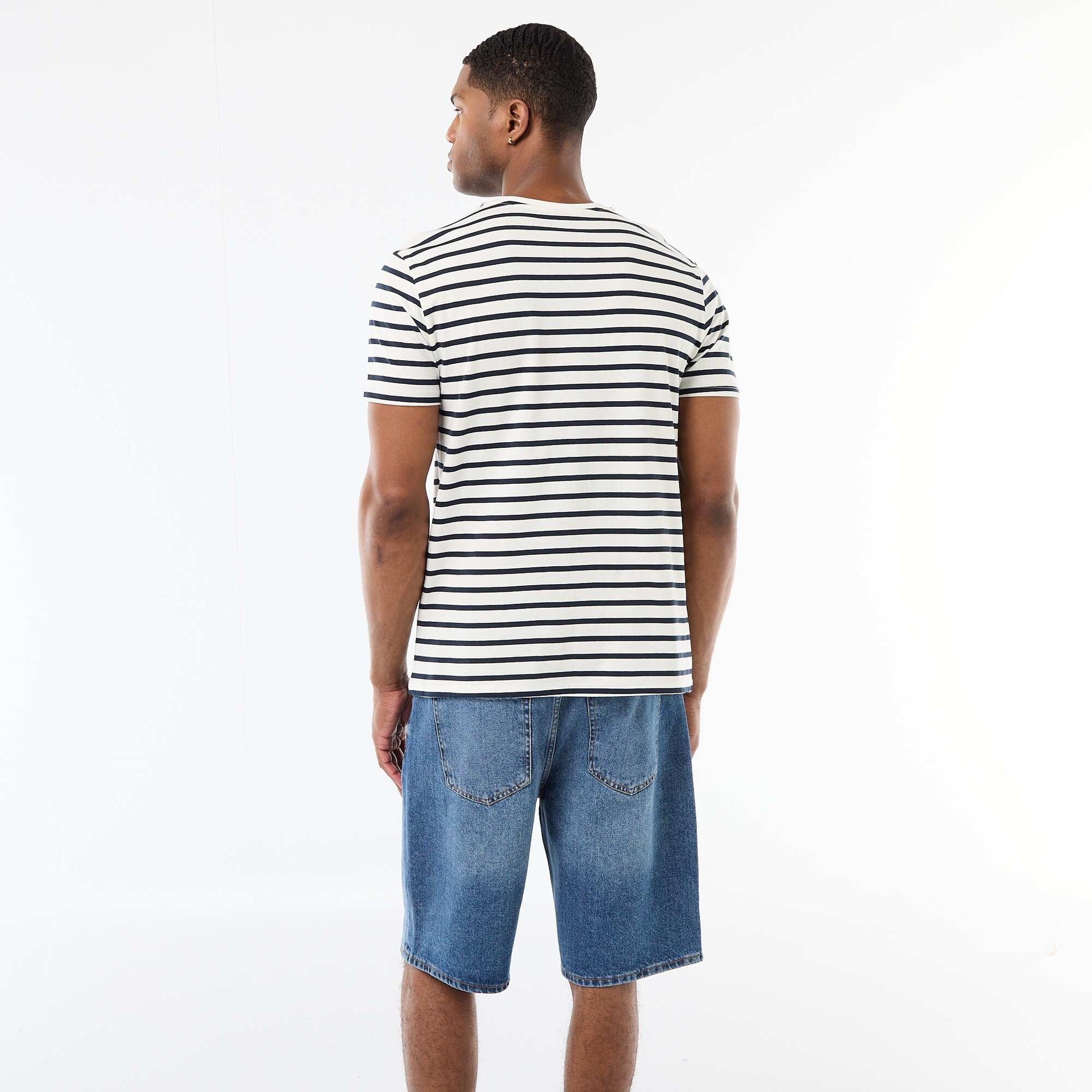 Camiseta marinera BLANCO