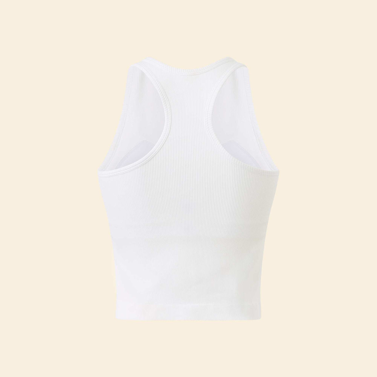 Camiseta de deporte con copas integradas BLANCO