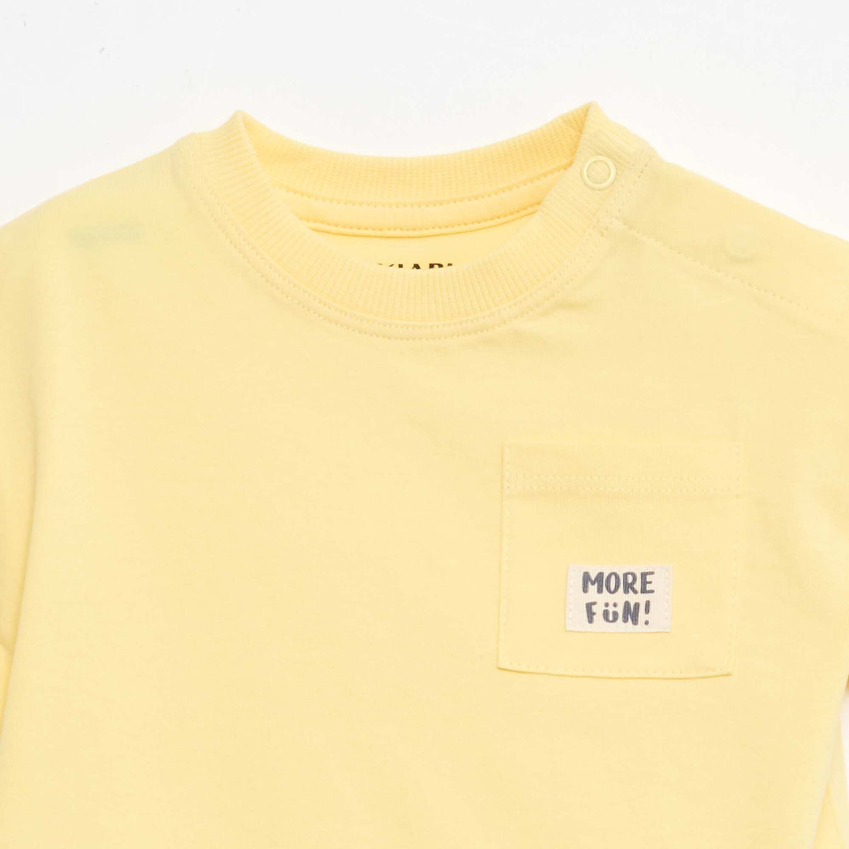 Pack de 2 Camisetas de manga corta AMARILLO