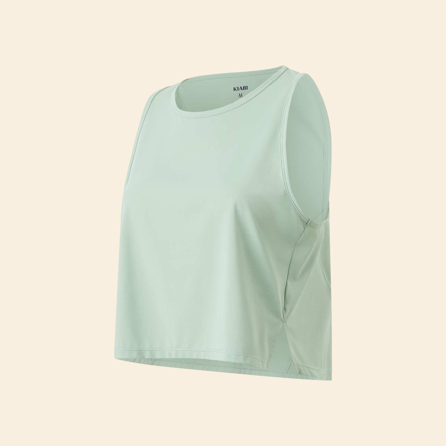 Camiseta de deporte fluida VERDE