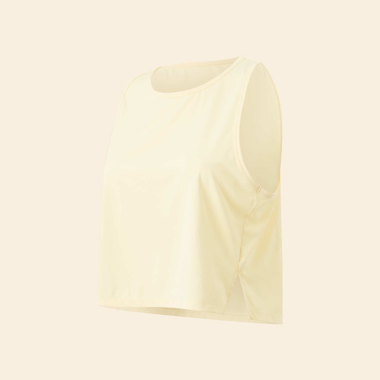 Camiseta de deporte fluida AMARILLO
