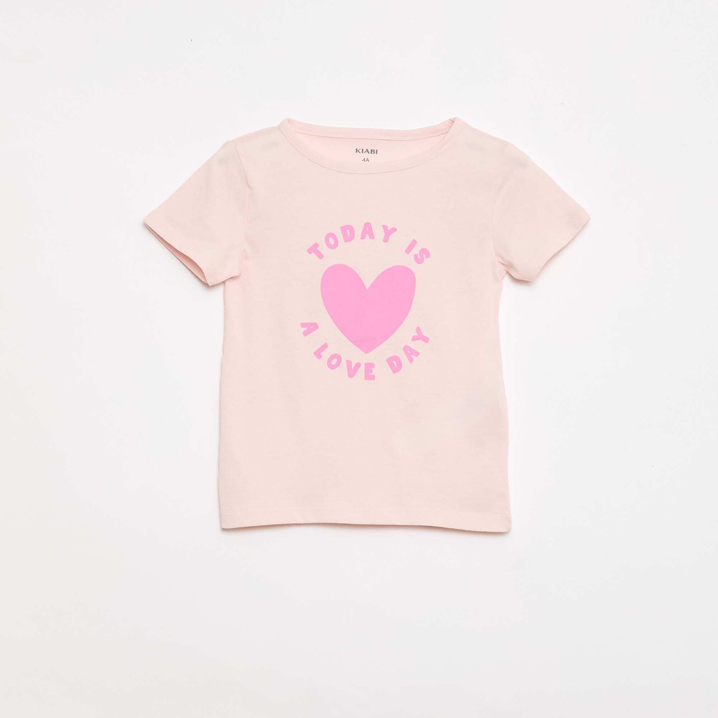 Conjunto de pijama camiseta + pantalón corto - 2 piezas ROSA