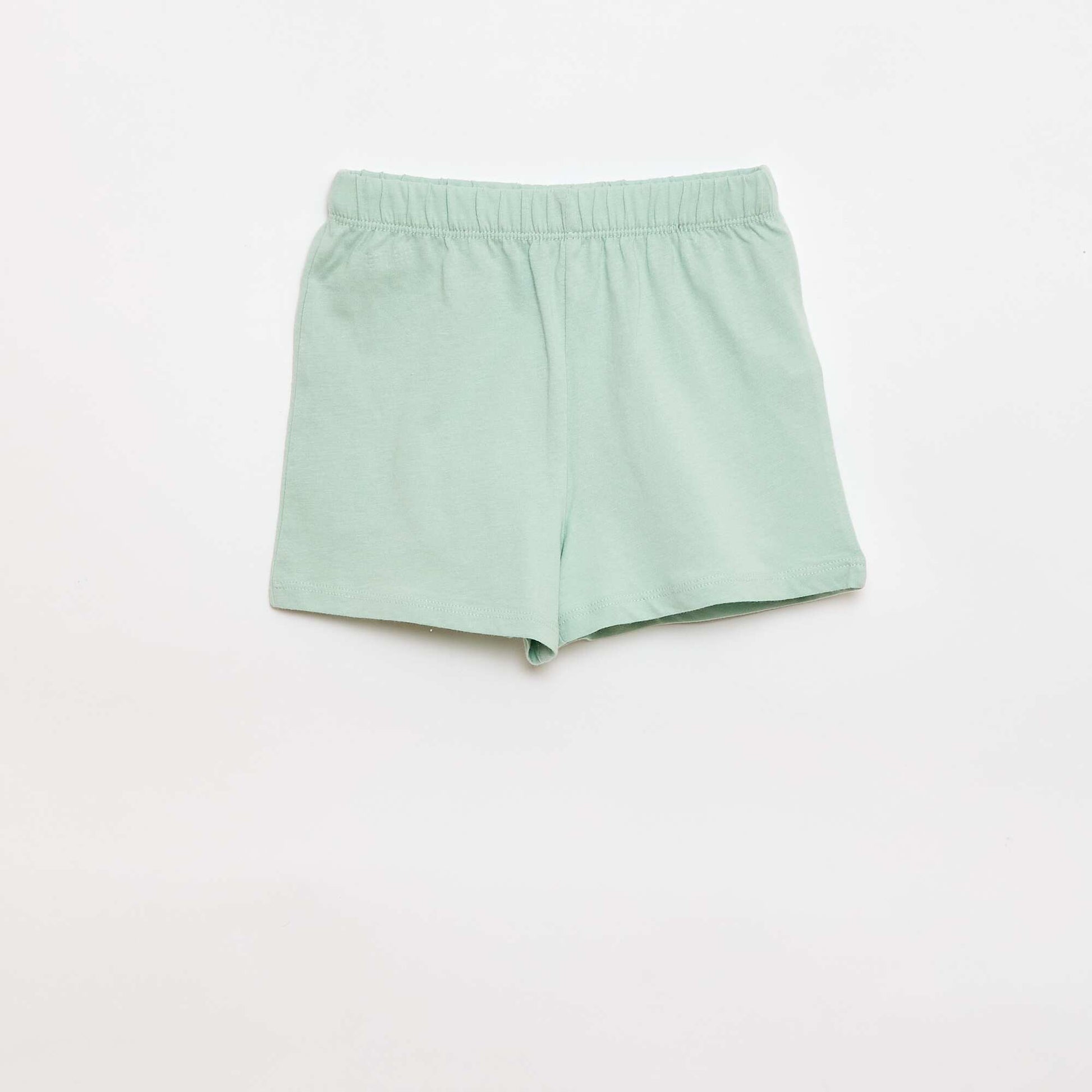 Conjunto de pijama camiseta + pantalón corto - 2 piezas AZUL