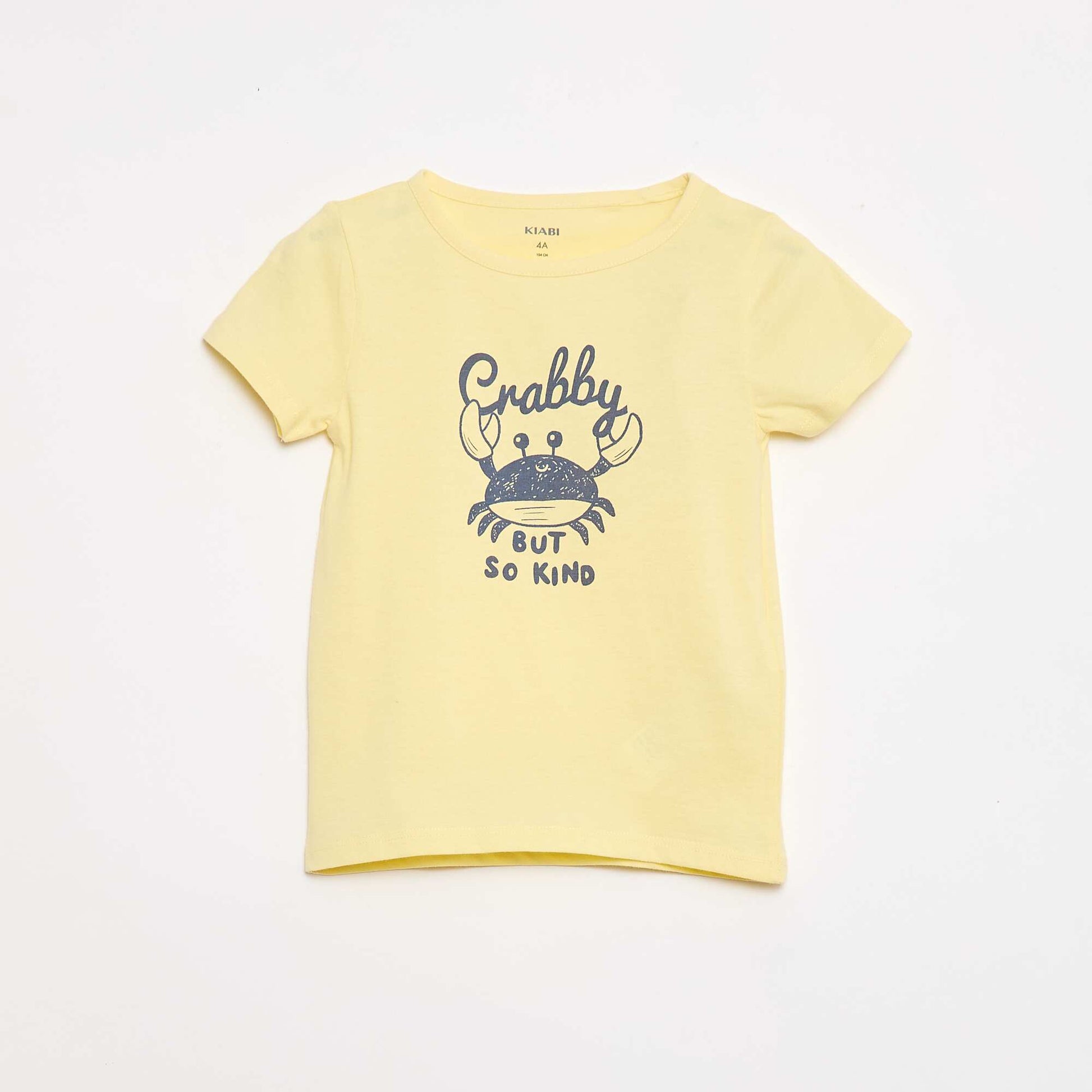 Conjunto de pijama camiseta + pantalón corto - 2 piezas AMARILLO