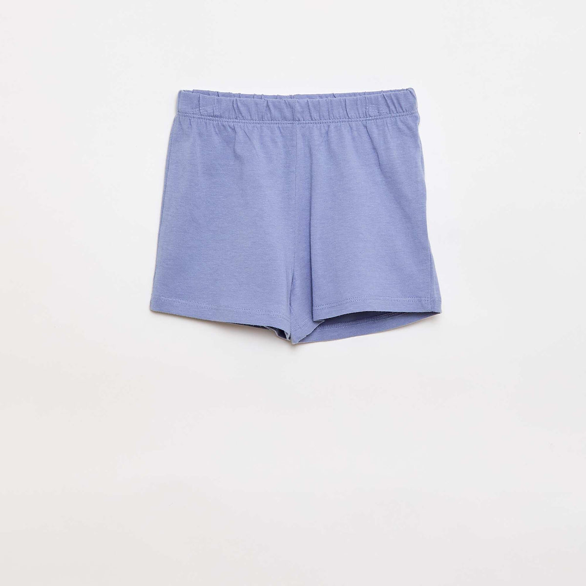Conjunto de pijama camiseta + pantalón corto - 2 piezas BLANCO