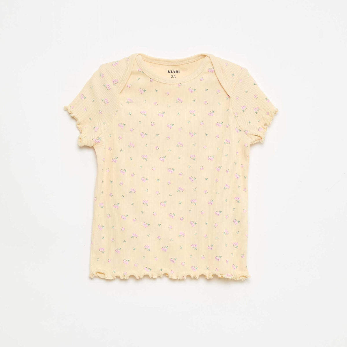 Conjunto de pijama corto camiseta + pantalón corto - 2 piezas BEIGE