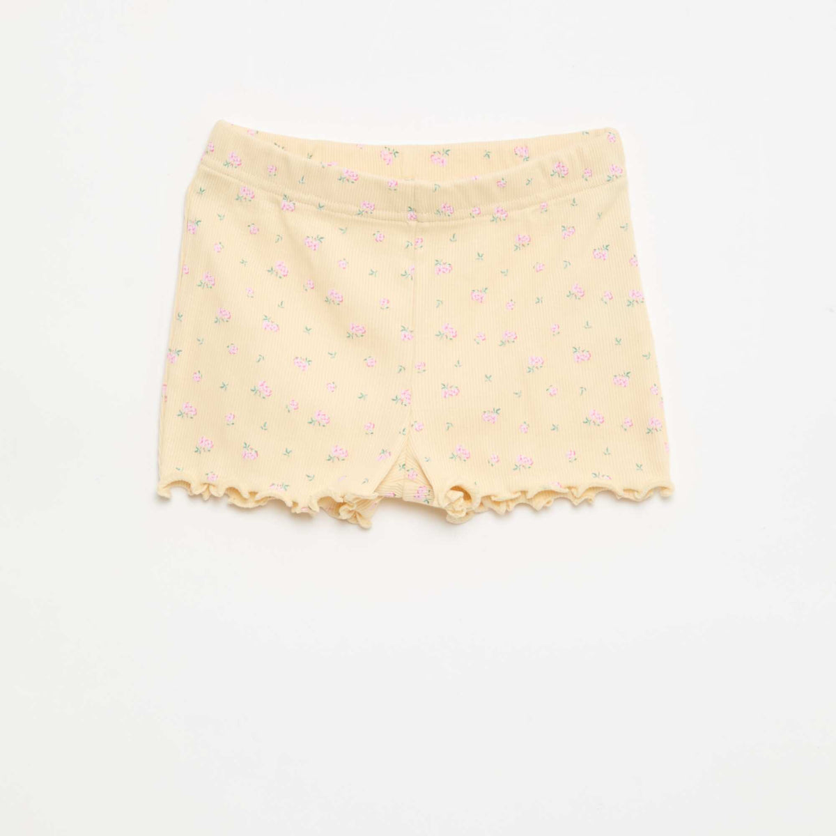 Conjunto de pijama corto camiseta + pantalón corto - 2 piezas BEIGE