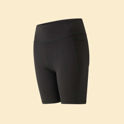 Pantalón corto ciclista deportivo NEGRO