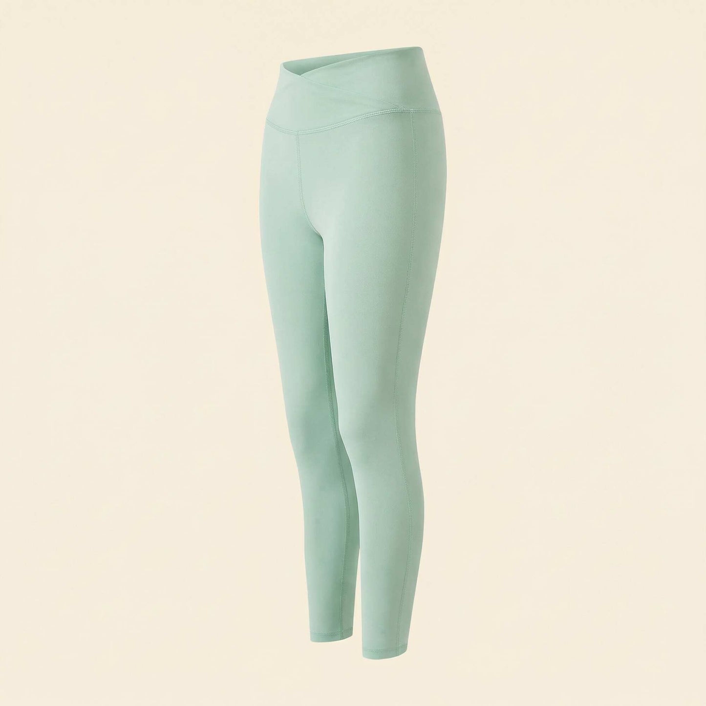 Legging de chándal con cintura cruzada VERDE
