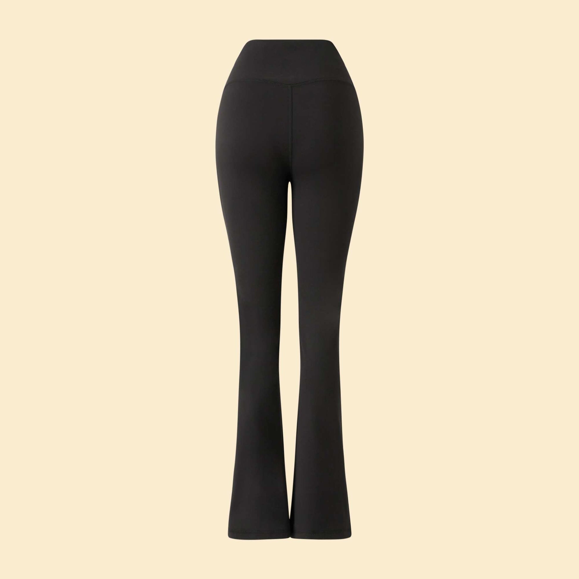 Legging deportivo flare NEGRO